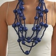thumbnail image 3 of Guardurnaity Collar de bolas grande, ideal para mujeres, con clavícula moderna y versátil, ideal como regalo de Navidad o San Valentín. Ropa, zapatos y accesorios Miscelánea blanco talla única, 3 of 6