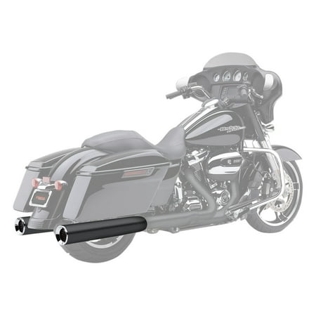 Cobra 4.5" PowrFlo Raven Black Slip-On Mufflers (6215RB)