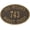Bronze/Gold, variant on Wall Address Plaque, Outdoor Decor, Home Decor, Housewarming Gift, Custom Metal Address Sign