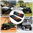 thumbnail image 4 of FKELYI Mule Bench Seat Cover 2 Pcs Set Vintage Fire Wolf Print Dustproof UTV Seat Cover Compatible with Kawasaki Mule 600/610 Anti-Scratch Seats Protector Decor, 4 of 7