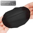 thumbnail image 6 of TRIANU 100Pcs Disposable Headphone Covers Sanitary Headphone Ear Covers Non Woven Earpad Covers Headphone Covers for Most on Ear Headphones with 8.5 to 10 cm Earpads, Black, 6 of 7