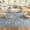 Blue Multicolor, variant on Nourison Botanical Washables 2' x 6' Blue Multicolor Modern Indoor Flatweave Rug