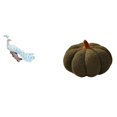 thumbnail image 1 of Estatua del pavo real,Estatua de pavo real,adorno de escritorio creativo y divertido,Almohadas de calabaza de Halloween,Almohadas de calabaza de Halloween Decoración del hogar Suave,Cojines de, 1 of 8