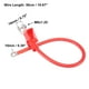 thumbnail image 3 of Cable de Batería Unique Bargains Rojo 19.67' 2 AWG Reemplazo para Coche, 3 of 7
