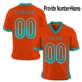 thumbnail image 2 of LPKRT Men Custom Name Number Football T Shirt - Personalized Top, Breathable Sports Tee(Red-4XL), 2 of 4