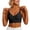 #02 Black 【Mix, Match & Rotate: Stock Up on Your Favorite Colors】, variant on Women's Back Bra, Racerback Bra, Daily Pullover Bra, Wireless Seamless Bra, Soft Comfort Bra, Supportive Smoothing Bra, Women's Everyday Underwear for Daily Wear | TruBelle,Beige L