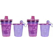 The First Years Take & Toss Spill-Proof 8 Pack Sippy Cups - 10 Ounce - Pink Colors