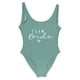 thumbnail image 4 of MKLEKYY Bikini Mujer Traje De Baño Women Fashion Letter Print Piece Swimsuit Sexy Bikini Swimwear Bathing Sleeveless Backless Swimsuit 1972, 4 of 4