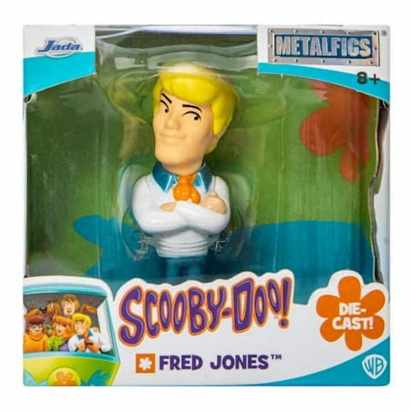 Scooby Doo! Fred Jones Metalfigs Diecast Collectible Figure 2.5 in