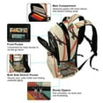 thumbnail image 5 of FORMRS Unisex Backpack Elementary School Travel Bookbag with Reflective Stripes, Colorful Plane Stripes, 5 of 7