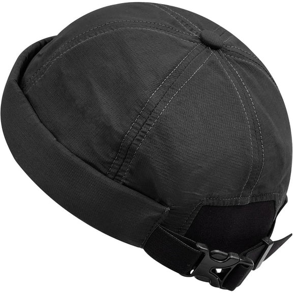 Zhengup Quick Dry Brimless Hat Lightweight Daily Beanie Mesh Beanie Docker Cap Sailor Rolled Cuff Harbour Hat Casual Skullcap