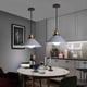 thumbnail image 4 of CHANDELIER - SUSPENSION Lighting Lámpara colgante con pantalla metálica E27 22cm gris, 4 of 5