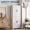 White, variant on PYY Farmhouse 71" Tall Kitchen Pantry Storage Cabinet for Home Office - Large Freestanding Wood Cabinet with Doors & Adjustable Shelves - Versatile Food or Linen Organizer - Black