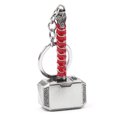 thumbnail image 4 of Llavero con forma de martillo de metal duradero: accesorio perfecto para colgar en el coche, 2,1 x 3,4 x 7,5 cm, rojo, 4 of 5