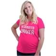 thumbnail image 2 of Designated Driver Expecting Bump Women's Maternity T Shirt Tee Brisco Brands M, 2 of 7