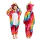 thumbnail image 2 of Pijamas de animales Kugurumi para niños, mono de punto azul, traje de una pieza, camisón, tops de Navidad, 2020, 2 of 2