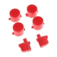 thumbnail image 5 of Rushawy 10xL2 R2 L1 R1 Replacement Buttons Joysticks Full for 4, 5 of 9