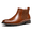 BROWN, variant on Bruno Marc Men's Suede Leather Chelsea Ankle Boots