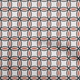 thumbnail image 1 of oneOone Cotton Cambric Rust Brown Fabric Geometric Sewing Fabric By The Yard Printed Diy Clothing Sewing Supplies 42 Inch Wide, 1 of 5
