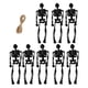 thumbnail image 4 of 8 minifiguras de esqueletos para Halloween BLESIY 14 cm, 4 of 8