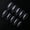 Clear, variant on 500 Full Cover French Ballet False Fake Nail Tips Pointy Salon Nails