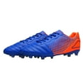 thumbnail image 4 of DREAM PAIRS Mens Soccer Cleats Firm Ground Soccer Shoes Football Shoes ROYAL/ORANGE Size 13, 4 of 7