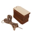 thumbnail image 3 of Etiqueta de Sin Terminar BLESIY 50 Etiquetas con Cuerdas Piezas de madera, 3 of 7