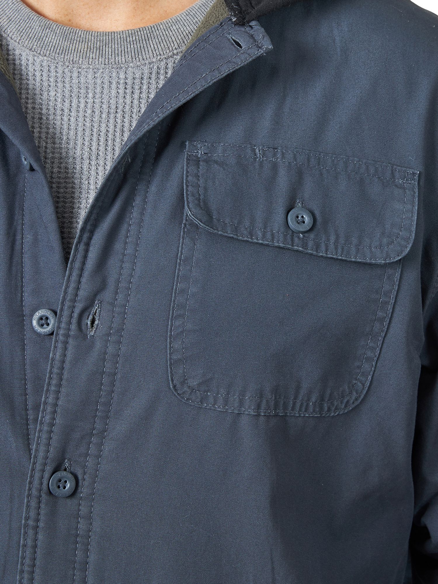 Wrangler Men's Fleece Lined Shirt Jacket