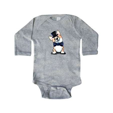 

Inktastic Corgi Ritz Gift Baby Boy or Baby Girl Long Sleeve Bodysuit