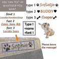 thumbnail image 3 of Personalized Pet Toy Storage Basket Toy Clothes Bin Dog Custom Name DiS 31x21x13cm (1pcs), 3 of 4