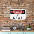 thumbnail image 5 of Beware of Dragon Vintage Metal Tin Sign Decor Retro Funny Aluminum Sign For Home Garage, Basement Wall Decorations, 5 of 5