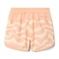 thumbnail image 4 of Columbia Youth Girls Sandy Shores Boardshort, Sunkissed Wavy/Apricot Fizz, X-Small, 4 of 4