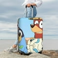 thumbnail image 7 of Saiise Bluey Luggage Suitcase Covers Elastic Washable Luggage Protector Travel Suitcase Protective Cover For Unisex Fits 18-32 Inch Luggage(No luggage included), 7 of 7