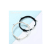 thumbnail image 3 of Set 2 Pulseras De Pareja Y Amistad Imanes Regalo Para Mujer Xtellar blanco, 3 of 3