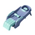 thumbnail image 4 of Cama para lavado de pelo, silla de champú para niños, asiento de baño, bañista, asiento de salón resistente para niños, práctica silla plegable de TPE verde, 4 of 8