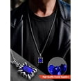 thumbnail image 3 of FaithHeart Blue Crystal Dragon Claw Pendant Necklace for Men Vintage Punk Biker Gothic Claw Protection Necklace Jewelry Gift for Son Brother Christmas, 3 of 11