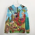 thumbnail image 5 of Phineas And Ferb Zip Up Hoodies Unisex Realistic 3D Print Sweatshirt Long Sleeve Hooded Jacket Coat 4XL, 5 of 8