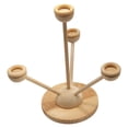 thumbnail image 4 of Colaxi Baseball Holder Stand Wooden Display Rack Sports Lover Mini Baseball Display Stand Table Centerpieces Party Favor Storage, 4 of 8