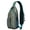 Blue-green-13, variant on Vintage Nautical Lobster and Coastal Starfish Sling Bag with Tropical Ocean Life Print, Lightweight Crossbody Backpack, Adjustable Strap, Durable for Summer and Seaside Activities