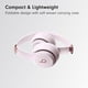 thumbnail image 4 of Beats Solo 4 - Auriculares supraaurales inalámbricos Bluetooth, compatibles con Apple y Android, hasta 50 horas de duración de la batería - Rosa nube (Renovado Premium), 4 of 5