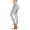 Gray, variant on Qiopertar Women's Casual Stretch Yoga Leggings Flared Trumpet Pants High Waist Elastic Running Gym Sports Active Fitness Workout Pants, Gray 4XL