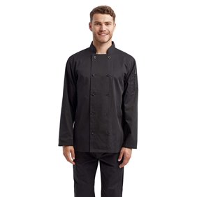 Unisex Long-Sleeve Recycled Chef's Coat