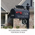 thumbnail image 3 of STARLIGHT- Personalized Mailbox Decals With Family Name And Address, 3 of 6