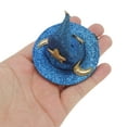 thumbnail image 4 of Unique Bargains 1 Pc Duckbill Clip Cute Halloween Star with Hat Design Hair Clip Blue, 4 of 5