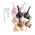 thumbnail image 1 of Ropa interior de estilo japonés sin aros de acero Sujetador de copa fina Sujetador brillante de talla grande para mujer de estilo japonés cómodo, 1 of 1