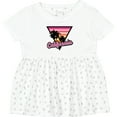 thumbnail image 3 of Inktastic California with Triangle and Palm Trees Girls Baby Dress, 3 of 5