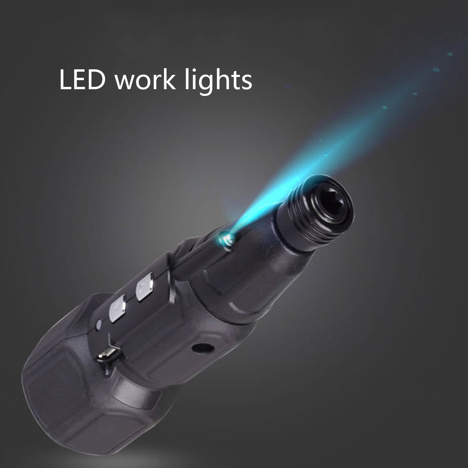 Durable Mini Electric Screwdrivers with Strong Magnet Tips Work Light Anti-slip Handle USB Rechargeable Electric Tool