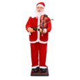 thumbnail image 1 of Nueva llegada Musical Santa Claus vacaciones Santa decoración interior Festival accesorios Navidad decoración Navidad Santa Claus, 1 of 4