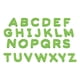 thumbnail image 2 of Juego de letras de plástico perfecl ABC 26 Uds Verde, 2 of 8