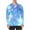 Sun Protection Shirt - A17 Blue, variant on Maqroz Sun Protection Shirts for Men Plus Size Ice Silk Breathable Shirt Long Sleeve Crew Neck Top Summer Athletic Casual Sport Tops Fashion Lightweight Water Wave Texture Outfits